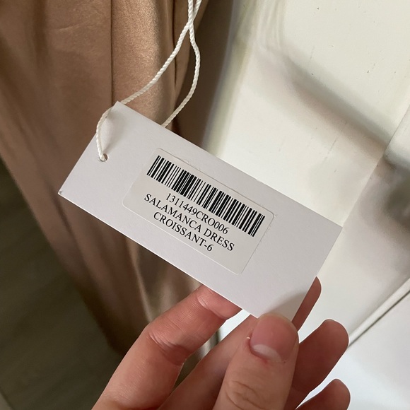 Reformation Salamanca Dress in Croissant - Picture 3 of 3